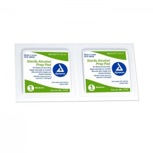 [美國直送 醫用品牌 ] Dynarex Sterile Alcohol Pads 70% 酒精消毒濕巾 (獨立包裝 散裝 20塊)  